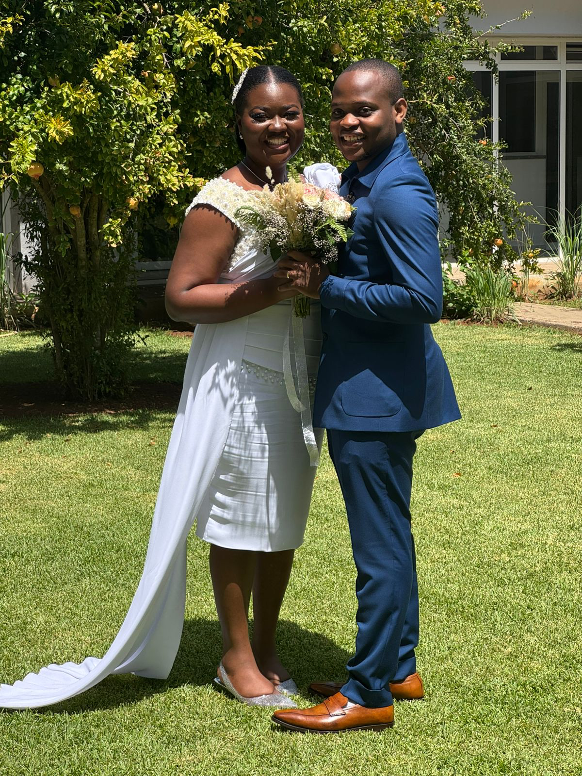 Laurencia et Harris mariage civil